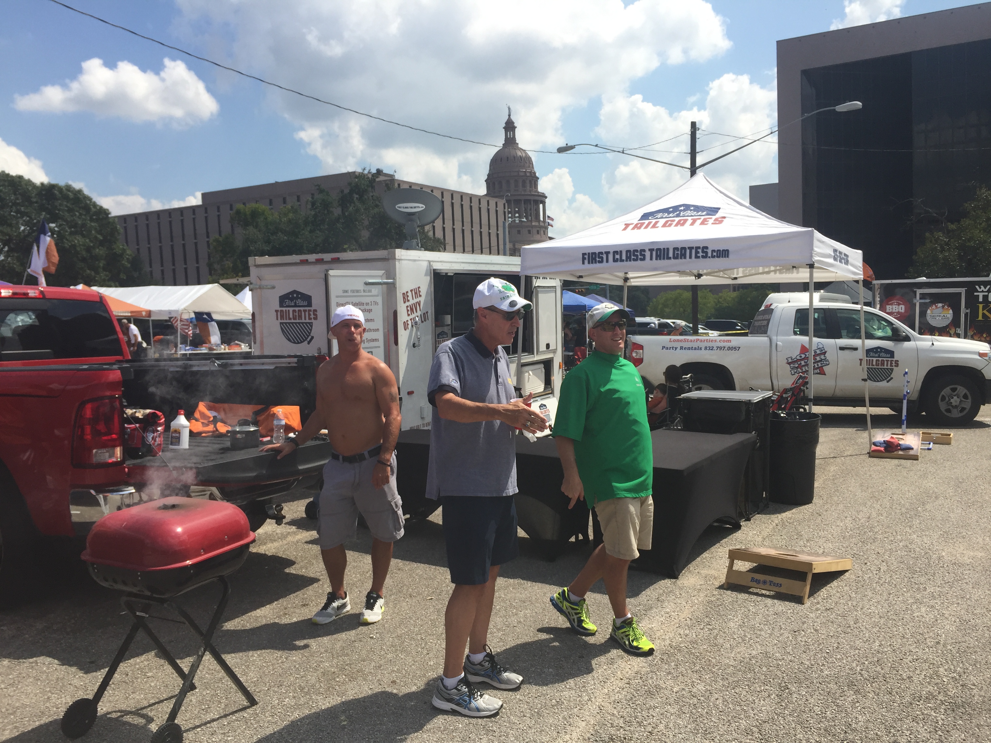 texas longhorn tailgate