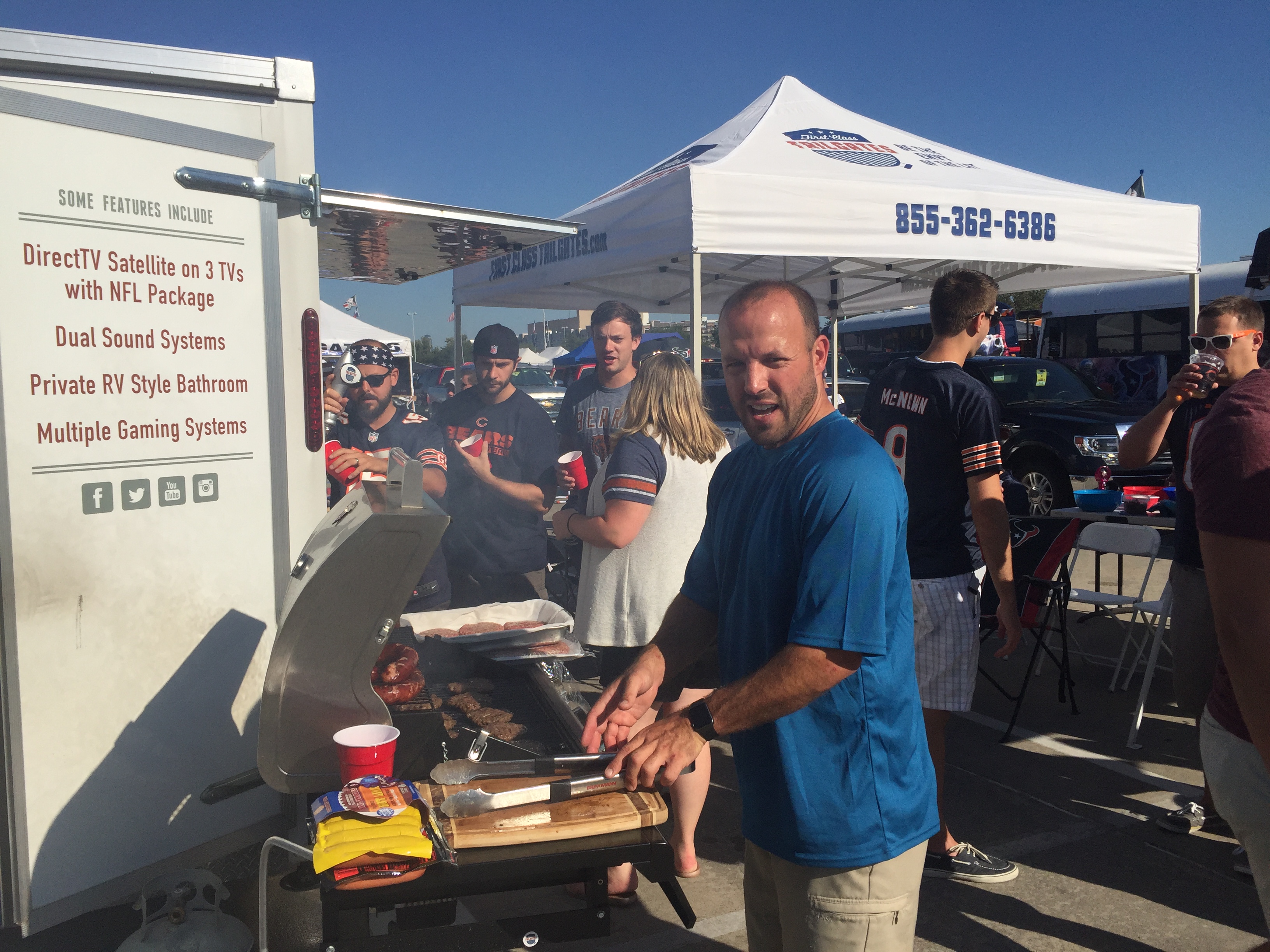 houston tailgate trailer