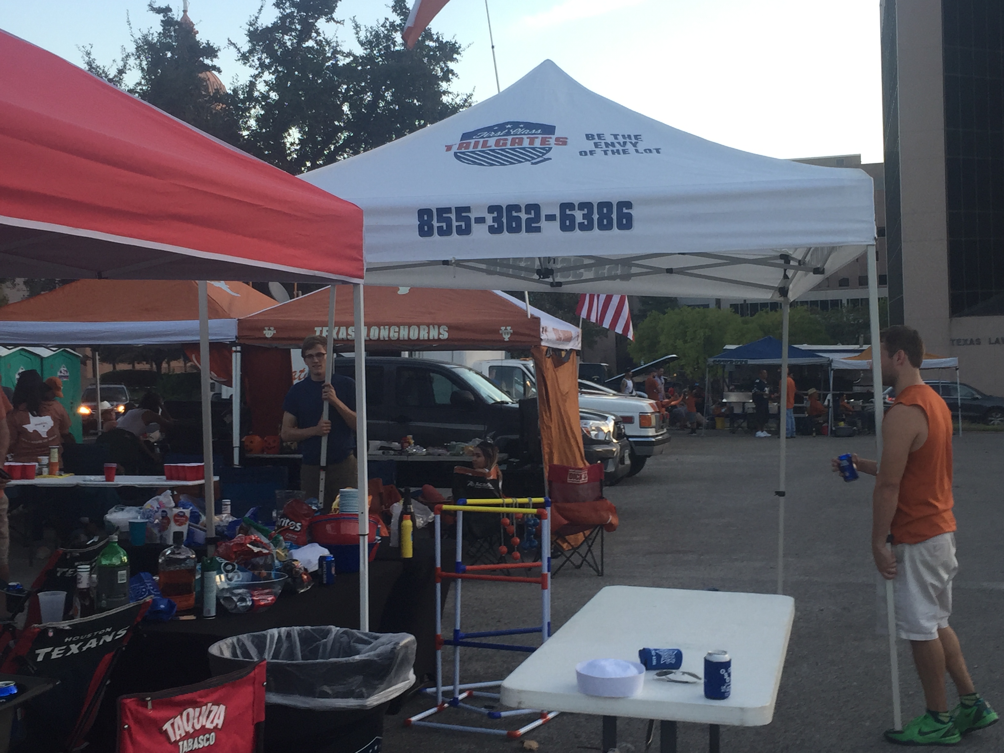 tailgate rentals Austin