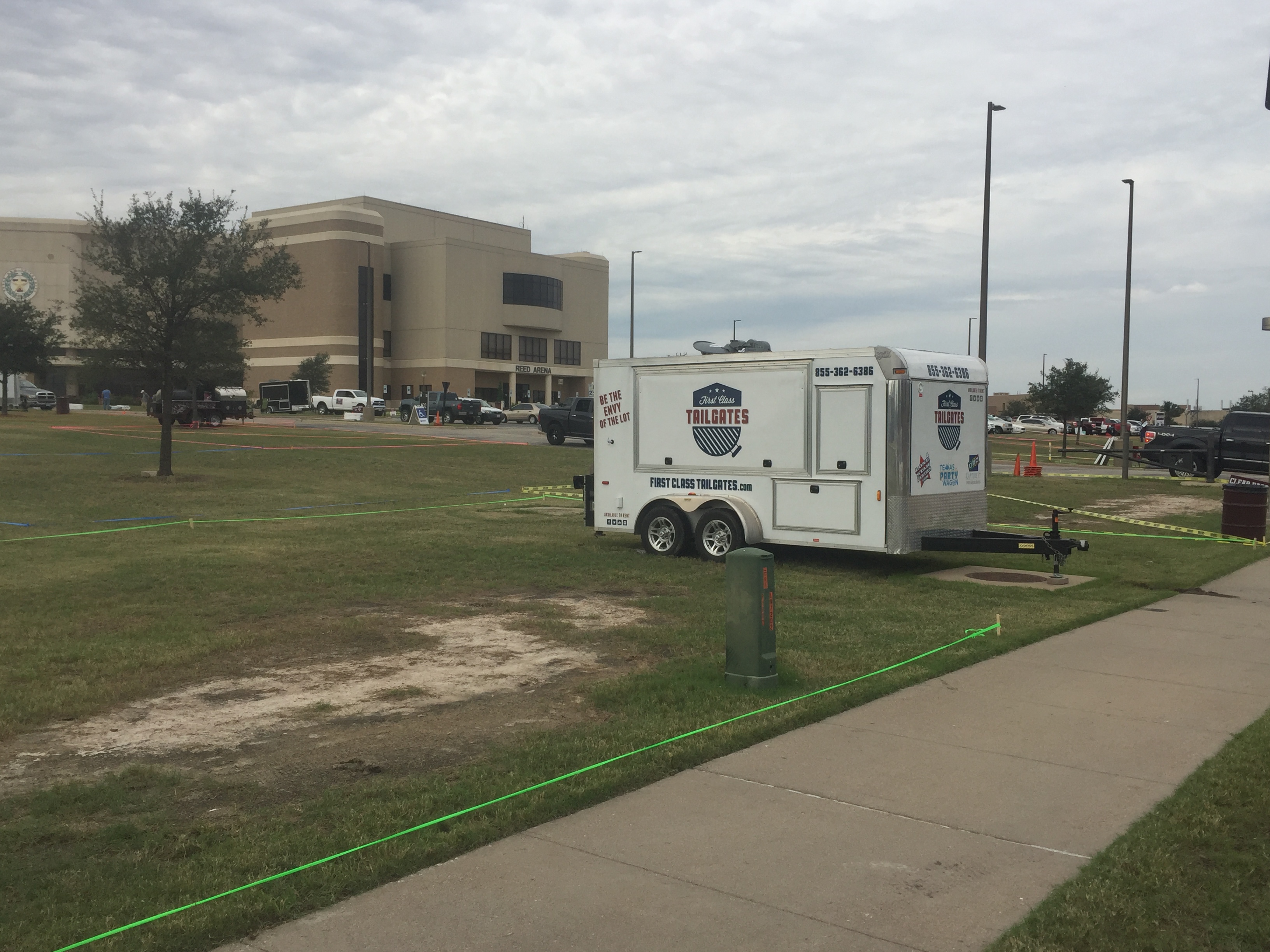 tailgate trailer for rent college station