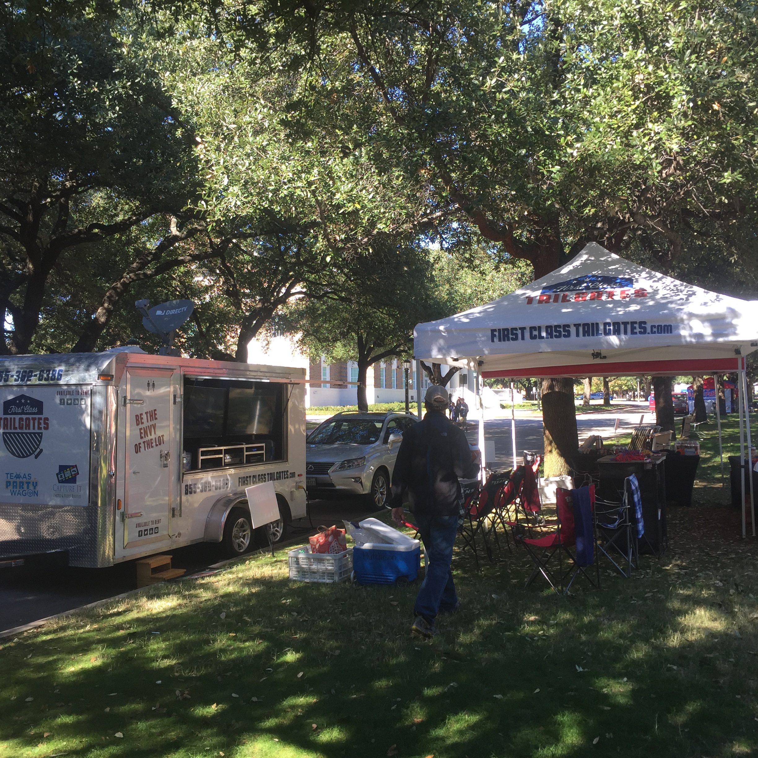 smu mustangs tailgate