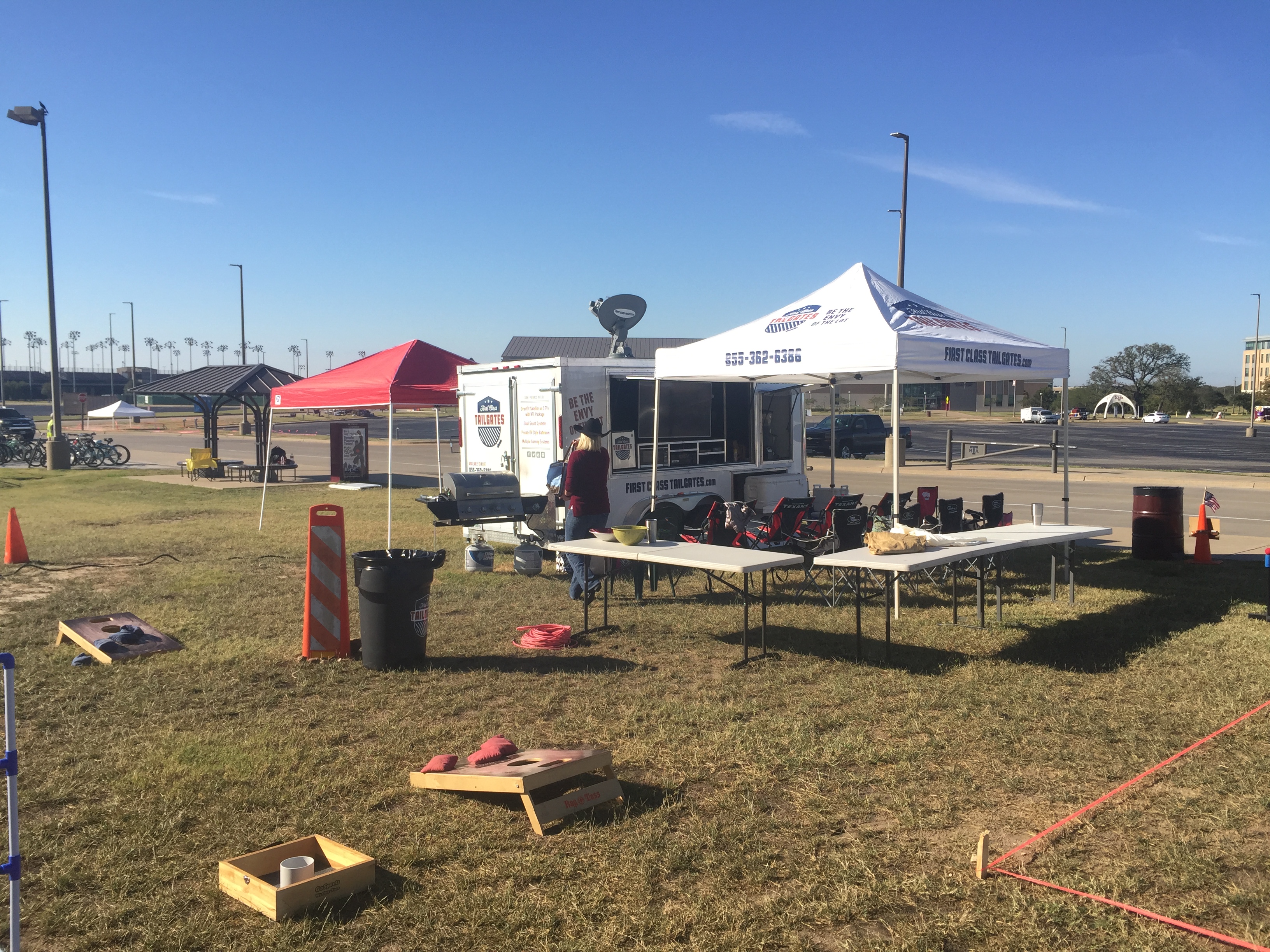 texas A&M tailgate rental